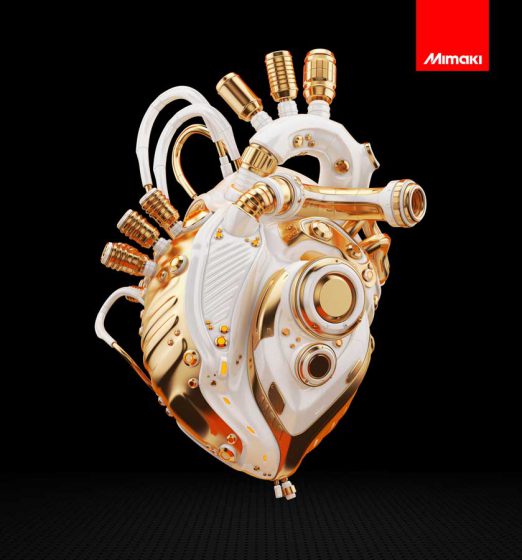 JFX200-2513-EX Robot heart Color