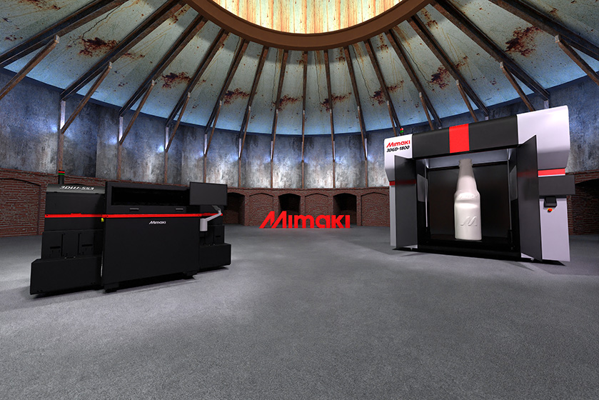3D virtual booth